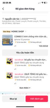 Product Review of COMBO 5 kính chống nhìn trộm dành cho ip có khung trợ dán, độ cứng 9H, bảo vệ màng loa khỏi bụi bẩn, TẶNG ốp chống sốc bảo vệ cụm camera và các góc cạnh điện thoại. HOMIE SHOP. from T**s 1