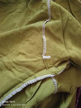 Product Review of ONE SET SETELAN RAYON SABLON LENGAN 7/8 MOTIF PRS2 WARNA POLOS from m**h c**a 2