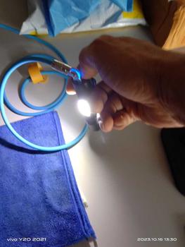 Product Review of ไฟฉายพกพา ตัวเล็กสว่าง สแตนเลส ซูมได้ usb Charging from u**0 2