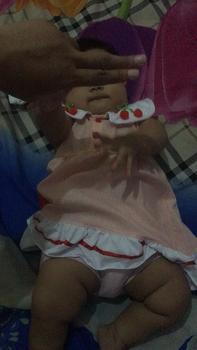 Product Review of [P-039] Dress Bayi (0-6 bulan) / Dress Bayi Perempuan Cewek from z**o 0