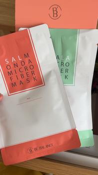 Product Review of [FLASH SALE] Mặt Nạ Vải Vi Sợi Be'Balance MICRO FIBER MASK 3in1 giúp Làm Đẹp Da 10 Miếng/Hộp from T**️ 1