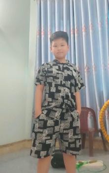 Product Review of Bộ Áo Sơ Mi Lụa Mango Ngắn Tay + Quần Short Cho Bé Gái Và Bé Trai Phong Cách Hàn Quốc Thời Trang Mùa Hè from M** Q**n 0