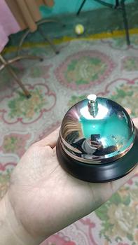 Product Review of Bel Restoran Hotel Resepsionis Bell Kasir Call Meja  Stainless Steel - RCI Mart from H**y 0