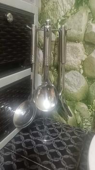 Product Review of 7Pcs Stainless Steel Cooking Tool Set Colander Spatula Shovel Spoon Kitchenware Gadgets from L**e R**z D**o 0