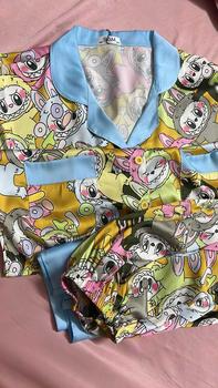 Product Review of (DƠI DÀI) Bộ pijama cho nữ Tay Dơi Quần Dài, chất lụa latin mềm mịn thiết kế nhà SAM có túi quần from M**s 3