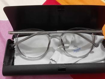 Product Review of [ Mã N021 ] TKN Eyewear : Kính Tròn Nhựa Cốt Kim Loại Chắc Chắn - Unisex Nam Nữ đeo được ( Kèm hộp - khăn lau ) from N**n 1