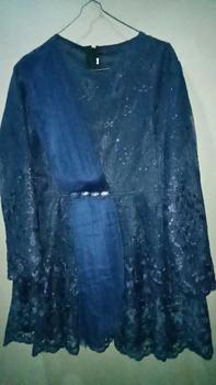Product Review of kebaya wisuda kebaya pagar ayu warna navy from 𝑀**𝒶 0