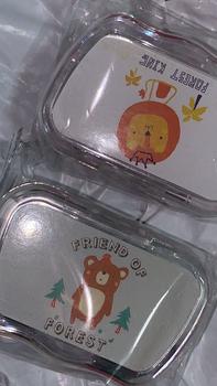 Product Review of (F-108) ชุดเก็บคอนแท็คเลนส์ Contact lens กล่องใส่คอนแท็คเลนส์ + ที่หนีบเลนส์ พร้อมกล่องใส่กันฝุ่น กันหาย (คละลาย) คอนแทคเลนส์ from โ**ส 0