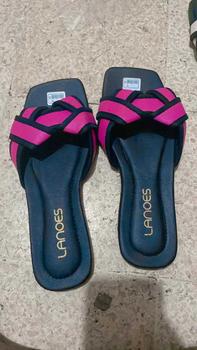 Product Review of LANOES Sandal Wanita Korean Style Elegan Dan Mewah Sandal Wanita Ootd from R**i w**a 0