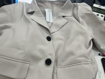 Product Review of Áo Blazer Lửng Ngắn Tay 1 Lớp, áo vest ngắn tay Top Nữ from N**i P**m S**p 0
