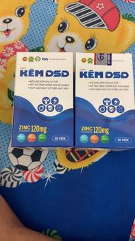 Product Review of Kẽm DSD 60 Ngày bổ sung kẽm - Viên uống DSD bổ sung Kẽm Biozinc | Hộp 2 lọ x 30 viên from T**4 0
