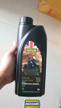 Product Review of [LC] น้ำมันเครื่อง มอเตอร์ไซค์ สังเคราะห์แท้ ดั๊กแฮมส์ เรสซิ่ง สกู๊ตเตอร์  5W-40 / 5W-50  ขนาด 1 ลิตร (มีเอสเตอร์ กลิ่นหอม) Motorcycle from k**t 0