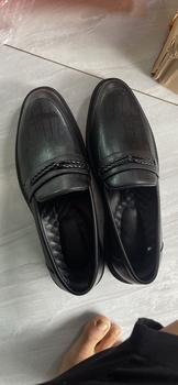Product Review of Giày Da Công Sở Penny Loafer Tăng Cao Dây Băng Đan Dệp Sang Trọng Lịch Sự Thu Hút Mọi Ánh Nhìn Cao Su Shoes Nam from T** h**2 (** 0