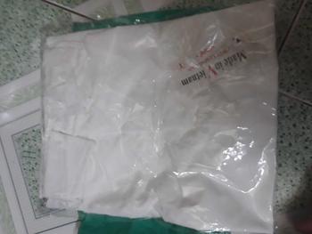 Product Review of Áo sơ mi nữ cộc tay màu trắng mặc màu hè siêu mát from u**6 0