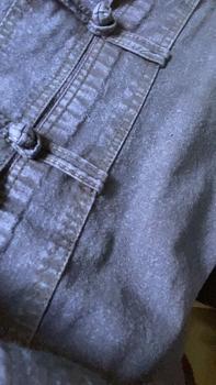 Product Review of เสื้อหม้อห้อม คอจีนกระดุมจีน แขนสั้น - SP02 Man ผู้ชาย from a**n 0