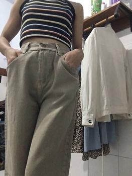 Product Review of CLEYA JEANS CULLOTE LOOSE PANTS - Model Kekinian Highwaist from N**l 0