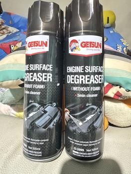Product Review of 【สินค้าพร้อมส่ง】Getsun สเปรย์ล้างห้องเครื่อง สเปรย์ทำความสะอาดห้องเครื่องยนต์ G-2099 500ml Getsun Engine Surface Degreaser from s**1 0