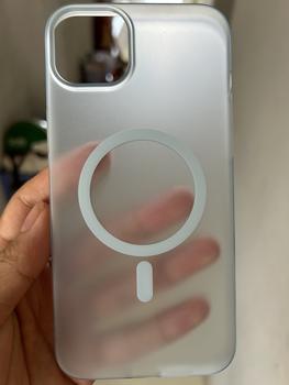 Product Review of Ốp Điện Thoại Từ Tính, Sương Mù Băng Nhám, Thích Hợp Cho iPhone 16, 15, 14, 13, 12, 11promax, Ốp Cứng PC Điện Thoại, Chống Vân Tay, WK, Phù Hợp Với iPhone from 不**✨ 1