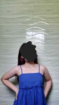 Product Review of Cindy Ruffled Strappy Mini Dress • Justhis Clothing from M**s A**h 0