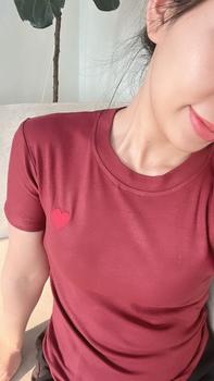 Product Review of Áo 3 Màu Thun Nữ Ôm Body Thêu Trái Tim - from H**7 0