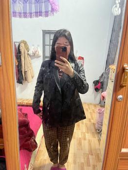 Product Review of Áo Blazer Da Dành Cho Nữ Fom To Rộng Hàng Quảng Châu from A** T** 1