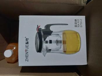 Product Review of YP-189 กาน้ำชา กากรองชาแก้วพร้อมที่กรองชา ทรงกลมแบบใส ขนาด 750 ml. from n**) 0