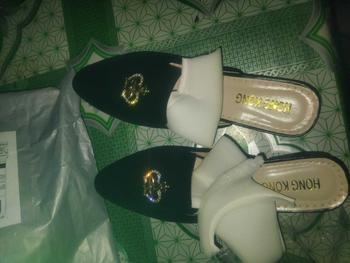 Product Review of Sục mũi nhọn nơ khóa xinh xắn, đế 2-3p ( NÊN TĂNG SIze ) DéP Shoes DéP Cao Su GiàY Nữ Jean from t** m**7 0
