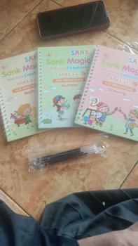 Product Review of Buku Sank Magic Buku Edukasi Untuk Anak Menulis (Isi 4) Stationery from z**i 2