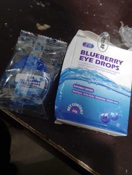 Product Review of ( BUY 1 GET 1 ) Blueberry Eye Drop Can Relieve ltching,Relieve Dry Eyes, Fatigue, Red Eye Discomfort, andKeep Eyes Moist 15g from A**n K** m**g 0
