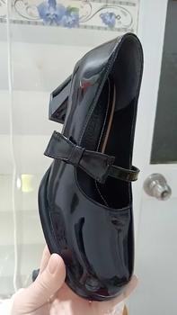 Product Review of Giày Cao Gót Nữ Mary Jane 5cm Phong Cách Vintage Gót Vuông Siêu Xinh Shoes from A**👠 1