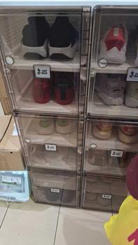 Product Review of 【ANTBOX】 Rak Sepatu 2Tingkat Transparan Kotak Sepatu Lipat Minimalis dari Akrilik untuk Penyimpanan Serbaguna Penyimpanan Lemari Sepatu Plastik Anti Debu dan Mudah Bongkar Pasang Kapasitas Besar 6Susun untuk Rumah dan Kantor Organizer Estetik dan Praktis! from I**a B**l 0