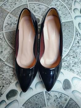 Product Review of Giày Cao Gót Nữ MŨI trơn Giày búp bê mũi nhọn nữ tính cao 5p và 7p - size 35 - size 40 mã Cotron Shoes from 🍄**🍄 2