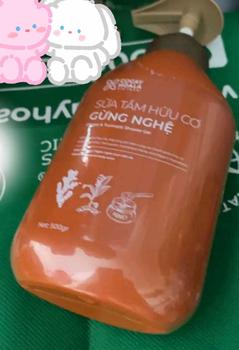 Product Review of Sữa Tắm Hữu Cơ Gừng Nghệ COCAYHOALA VIETNAM 500g Dưỡng Da Body - Giảm Mụn Lưng, Sáng Da, Mờ Thâm from L**ê 0