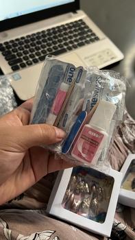 Product Review of Kuku Palsu - press on nails - 3d from C**👻 1
