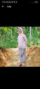 Product Review of Setelan Baju Kebaya Anak Perempuan Bahan Brukat Tile Bordir Mutiara Set Rok Plisket Batik Anak Fashion from B**🍄 0