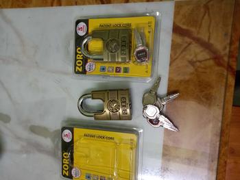 Product Review of Ổ khoá bấm đầu báo ZORO chống cắt cao cấp ZORO - chống rỉ sét - Khoá bấm đầu báo Zoro - Ổ khoá chìa xe hơi from T**n S** 0