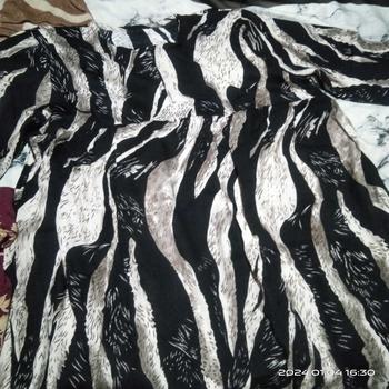 Product Review of Immazma - Arumi Dress Gamis Motif Bunga Abstrak Salur Daily Dress Gamis Wanita Muslimah Rayon Viscose Katun from m**4 0