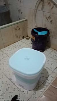 Product Review of SPEEDS Mesin Cuci Portabel Mesin Pengering Air Kecil Mini Washing Machine Dinamo Mesin Pencuci Pakaian 206-23 from M**s D**a 0