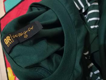 Product Review of QR PROJECT ID - KAOS POLOS OVERSIZE LENGAN PANJANG STRIPE SALUR WITH SLIT from S**i S**6 1