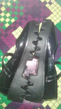Product Review of Sepatu loafers wanita sepatu Loly MJ Hitam Putih Shoes Sandal Sendal fantofel  korea from p**y 2