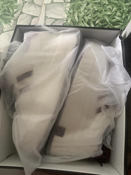 Product Review of Giày thể thao, sneaker nữ đế cao 4 phân phối sọc đế bánh mì, chất da PU phong cách năng động dễ phối đồ from N**c L**h 9** 0
