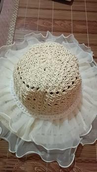 Product Review of Mũ nữ đi biển sợi đan viền ren tiểu thư đính ngọc sang chảnh chất mềm không sợ mất fom Voi Women from ❤**™ ** 1