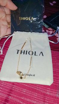 Product Review of THIQLA - Gelang Serut Wanita FASL - Gelang Kecil Tipis Mirip Gelang Emas Model 2025 - Gelang Aurel Mirip Gelang Titanium Wanita Anti Karat from ** 0