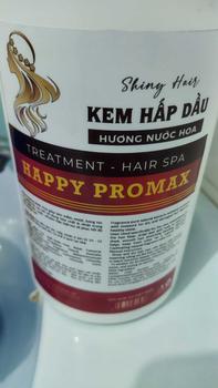 Product Review of KEM HẤP DẦU , DẦU XẢ TÓC HAPPYPROMAX 1000ML ( Lẻ 1 CHAI ) MỀM MƯỢT TÓC ,HƯƠNG PHẤN , HƯƠNG TRÁI CÂY , HƯƠNG TINH DẦU BẠC HÀ , HƯƠNG NƯỚC HOA Collagen   Dưỡng Tóc from Q**n N**6 0