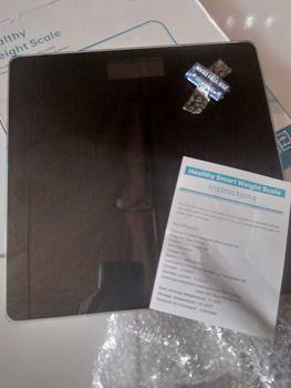 Product Review of Timbangan Badan Digital Hitam Pengukur Berat Badan Gratis 2pc Baterai from A**z 3