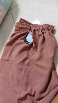 Product Review of Rok  Panjang CRINKLE Airflow / Dayli Rok JUMBO / Rok Crinkle Murah Serut Tali Terbaru  Muslim Wanita Dewasa Katun from L** K**n 0