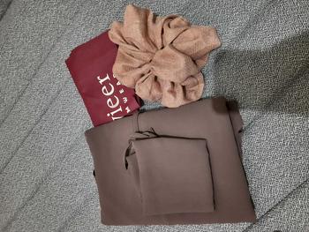 Product Review of XAVIEER -Yasmin Khimar Cadar Tali 2 Layer Khimar 2 Layer Pad Instant Khimar Panjang Muslim Syari Instan Kerudung from M**K U**A 0