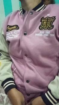 Product Review of Jaket Varsity/Varsity Jacket Baseball Full Bordir Aplikasi Premium Unisex Pria Wanita Casual TOP Kancing Keren Panjang from I**Q 3