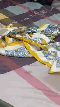 Product Review of Khăn Quàng Cổ Vuông In Họa Tiết Cho Nữ, Khăn Lụa 70CM (27.55 Inch), Mô Phỏng Lụa, Tiếp Viên, Khăn Vuông Nhỏ, Khăn Choàng Văn Phòng Cho Nữ, Mới, WJ70FZS-27 Hoa Women Choàng Cổ from P**g Đ**g 0
