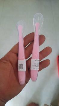 Product Review of Thìa Cho Ăn Silicon, An Toàn Cho Em Bé, Thìa Tập Luyện Cho Trẻ Em, Mềm Mại, Thích Hợp Cho Thực Phẩm Bổ Sung, Dao Kéo Cho Em Bé, Cho Ăn Trơn Cho Bé from T**n P**c 0